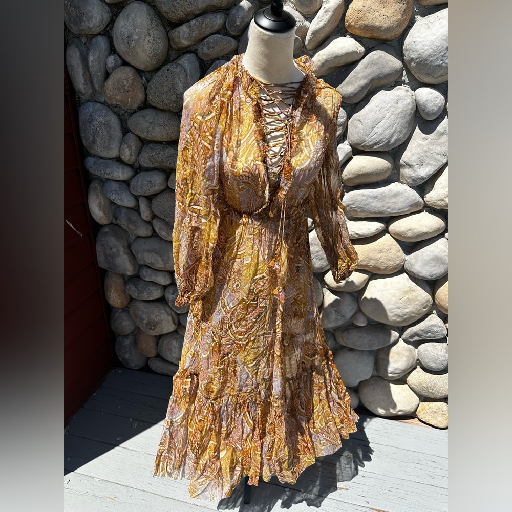 Zimmerman Floral Sheer Dress